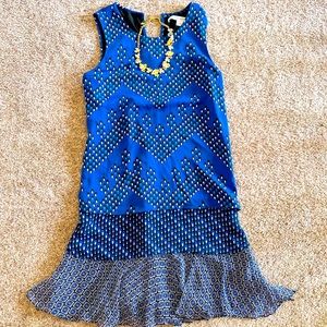 DVF tiered swing dress